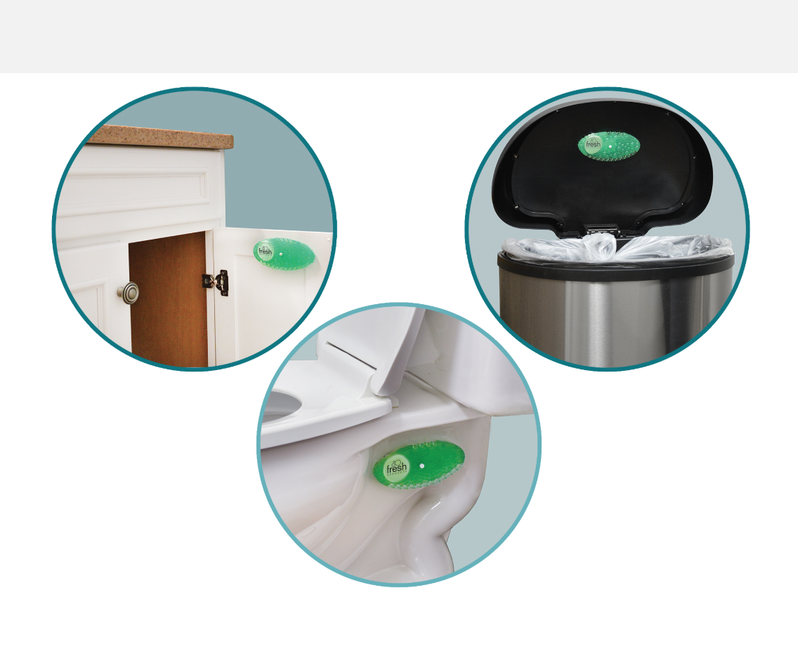 Miếng dán khử mùi nhà vệ sinh, nhà tắm, thùng rác - Curve Air Freshener (USA)  2