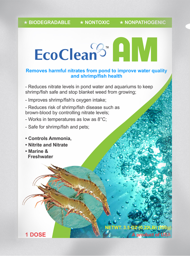 Vi sinh xử lý khí độc, ổn định môi trường thuỷ sản - EcoClean AM